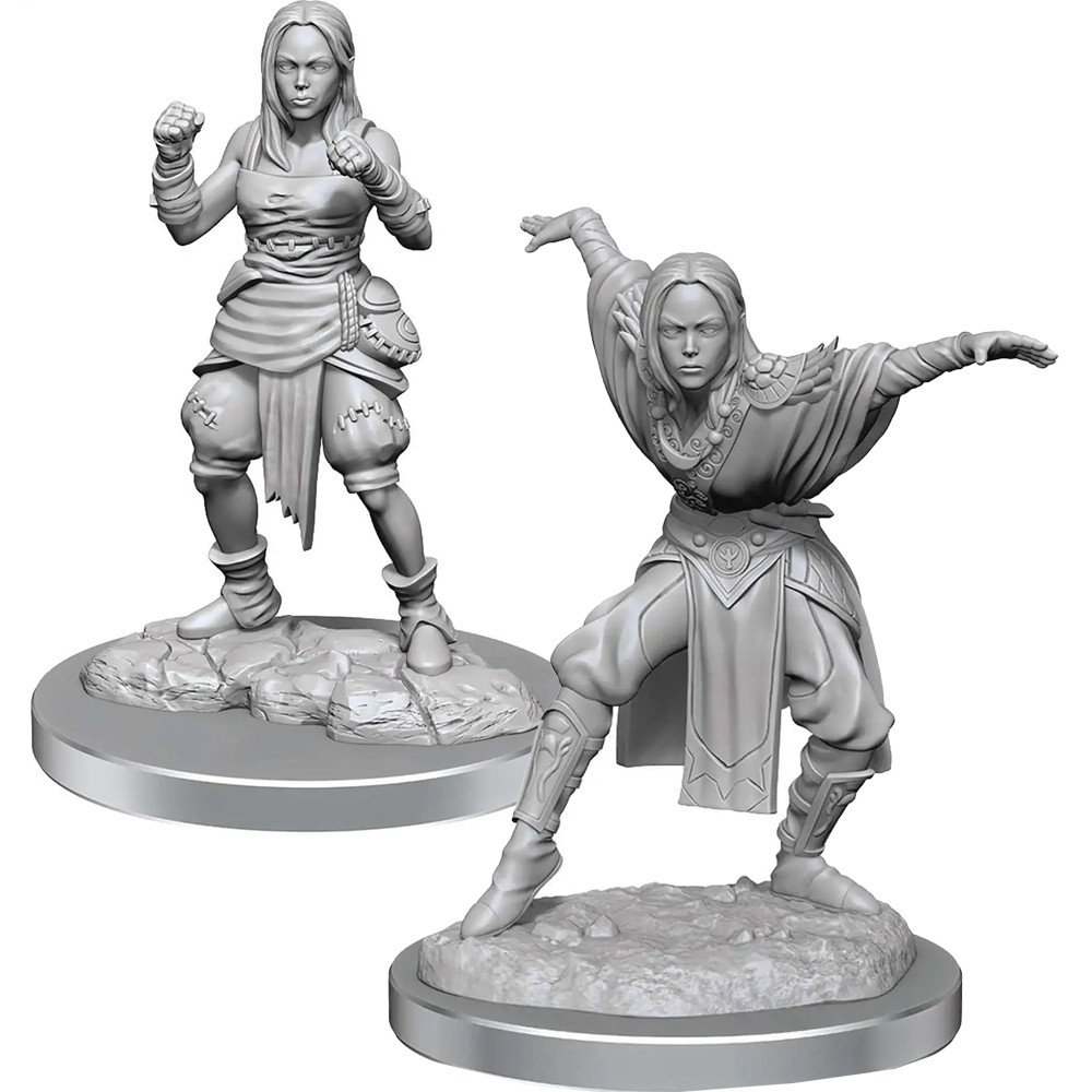 Half-Elf Monk Females (Deep Cuts)
